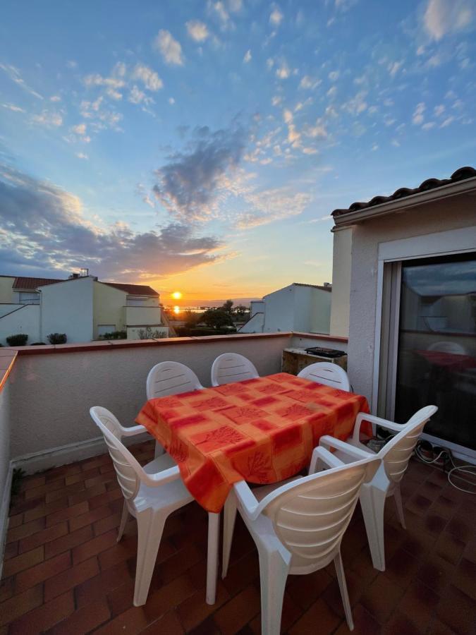 T2 Avec Terrasse, Vue Etang Et Son Coucher De Soleil, Plage A Proximite, Wifi Et Place De Parking Gratuit Que L On Nomme Puesta De Sol Le Barcarès Exteriör bild
